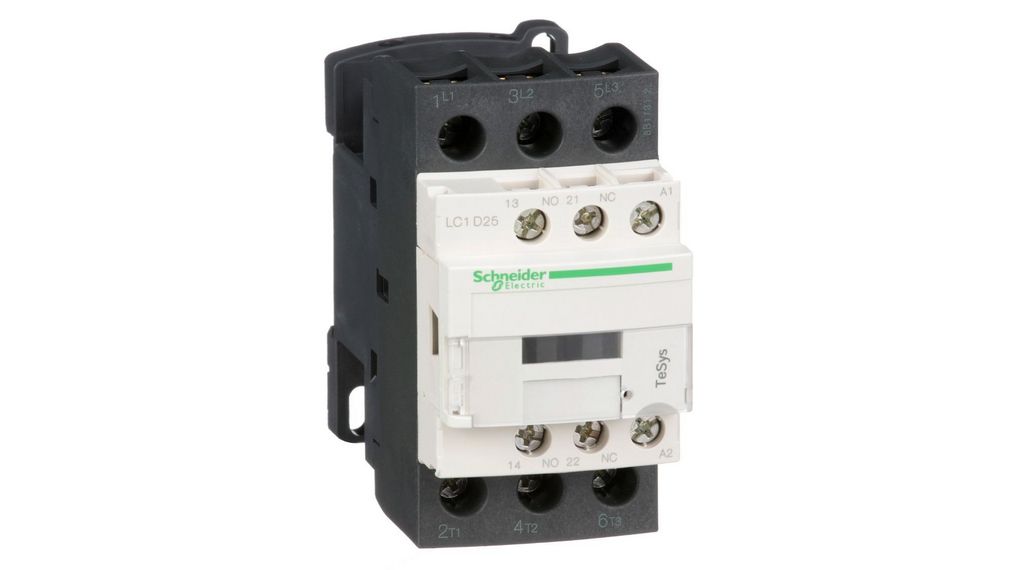 Contactor, 3 Poles, 3NO, 25A @ 440V, 24V Coil